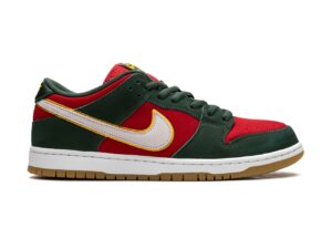 Nike SB Dunk Low Pro (Fir / Fire Red)